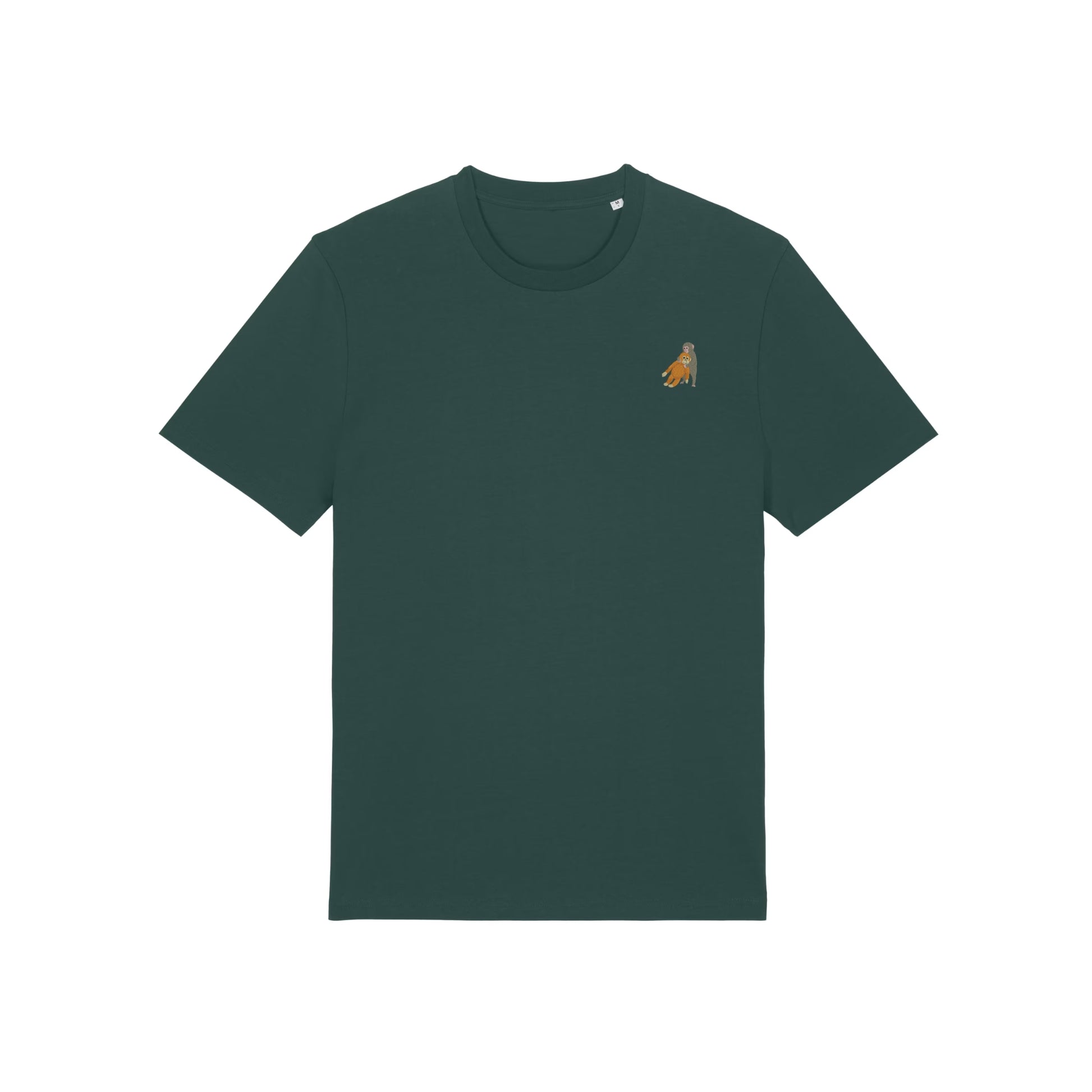 Affen T-Shirt Punch in Glazed Green von Heytoki