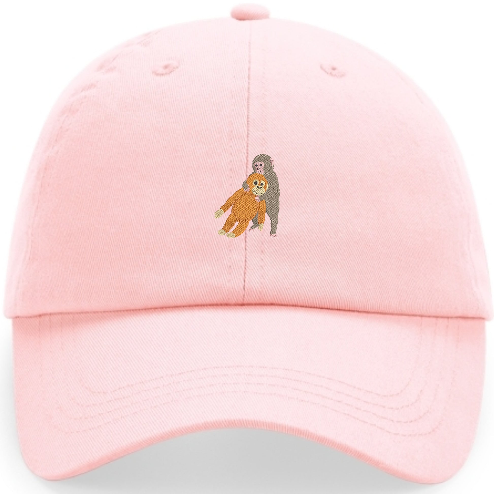 Affen Cap Punch in Powder Pink von Heytoki