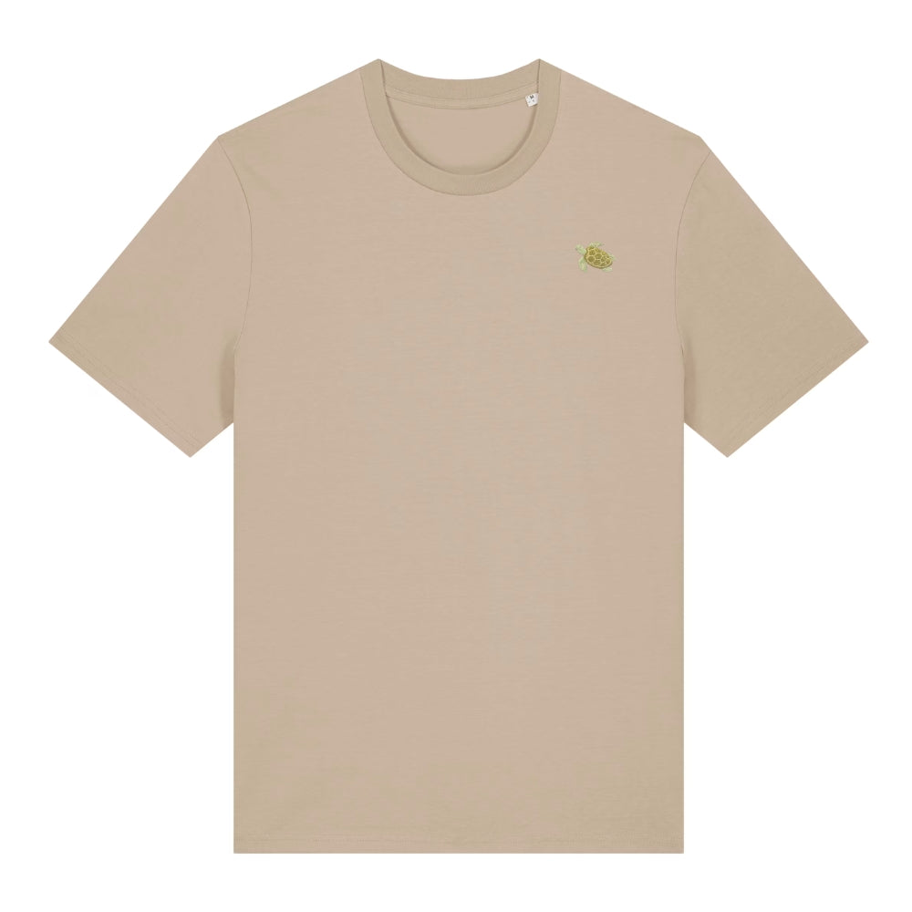 Nachhaltiges Spirit Animal T-Shirt Schildkröte | Heytoki Bio-Baumwolle Black