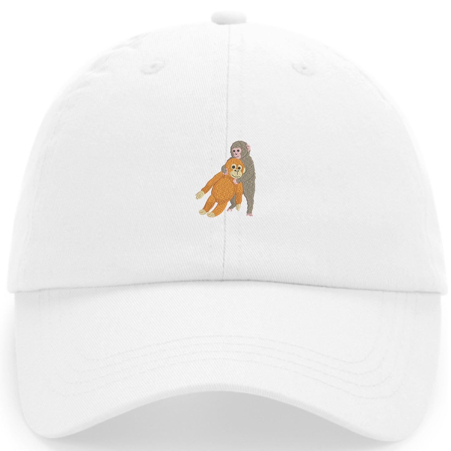 Affen Cap Punch in Weiß von Heytoki