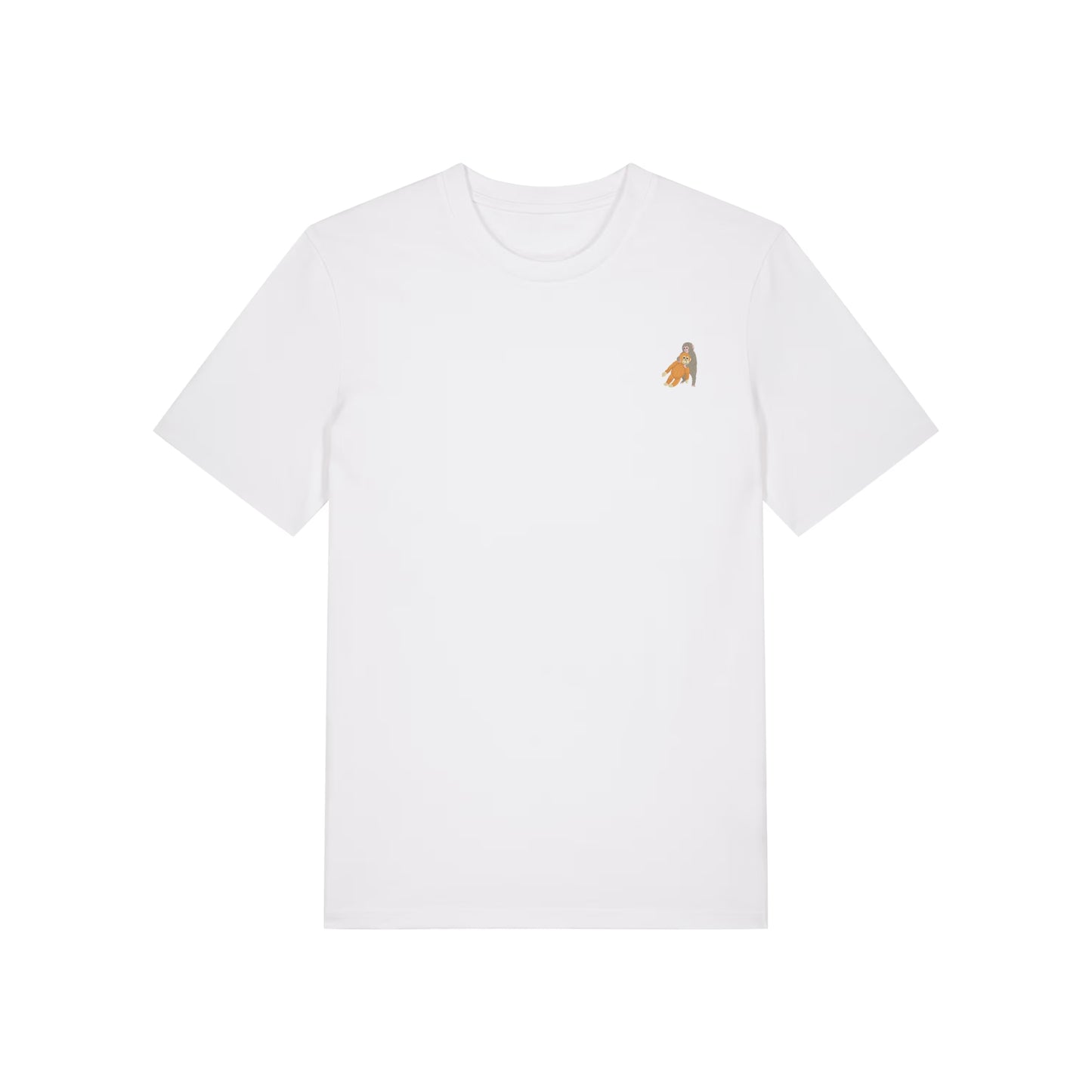 Affen T-Shirt Punch in White von Heytoki