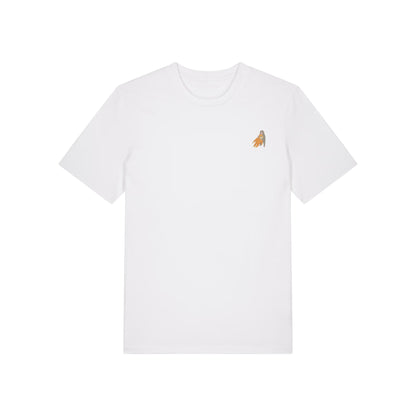 Affen T-Shirt Punch in Weiß von Heytoki