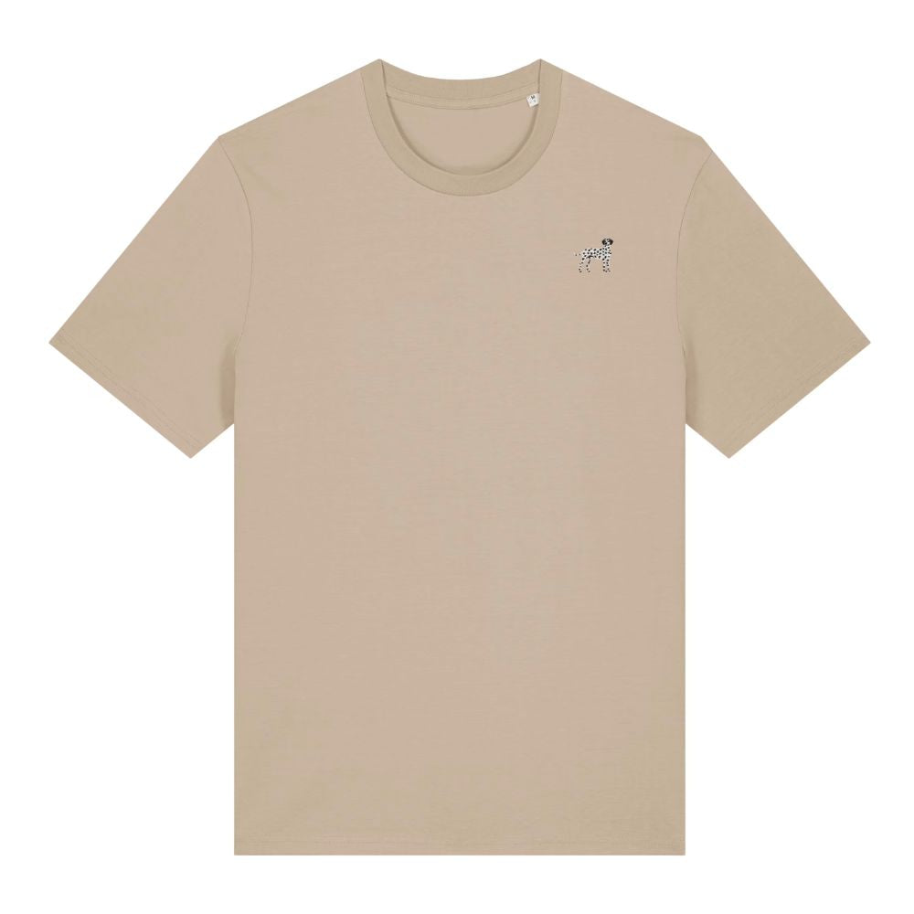 Dalmatiner Motiv T-Shirt aus Bio-Baumwolle | Heytoki nachhaltige Streetwear