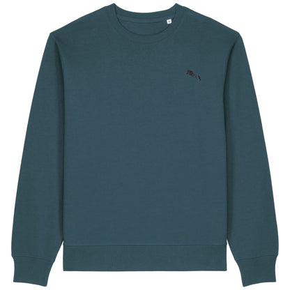 Pferde Sweater Herren Petrol