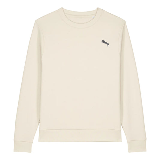 Pferde Sweater Damen Salty in Naturweiß von Heytoki