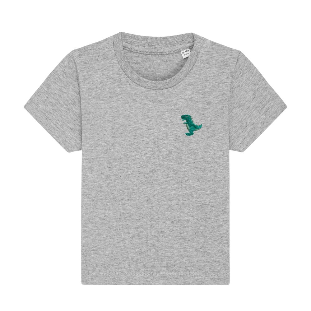 T-Rex Baby T-Shirt aus Bio-Baumwolle