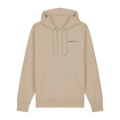 Beste Mami Hoodie aus Bio-Baumwolle