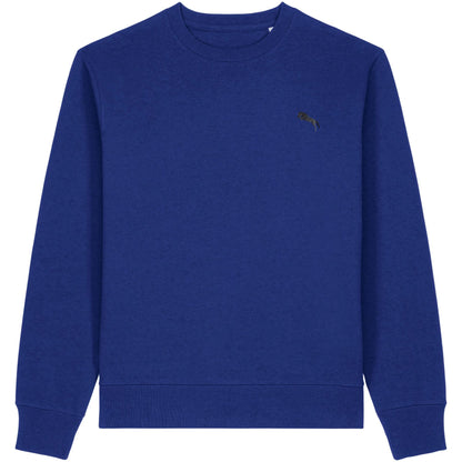 Pferde Sweater Herren Blau