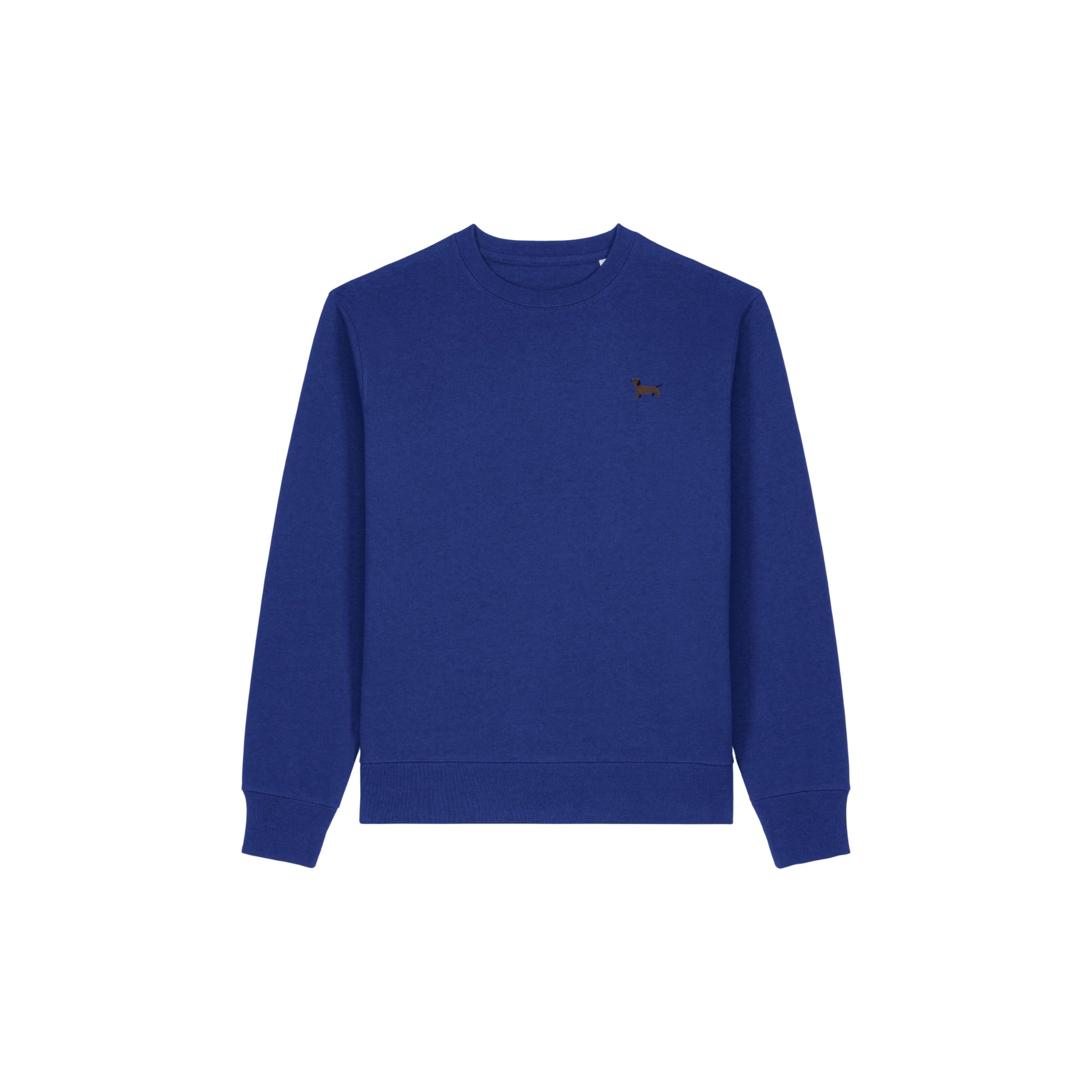 Dackel Sweater Herren Hermann in Ocean Blue von Heytoki