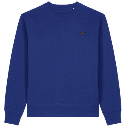 Dackel Sweater Herren Hermann in Ocean Blue von Heytoki