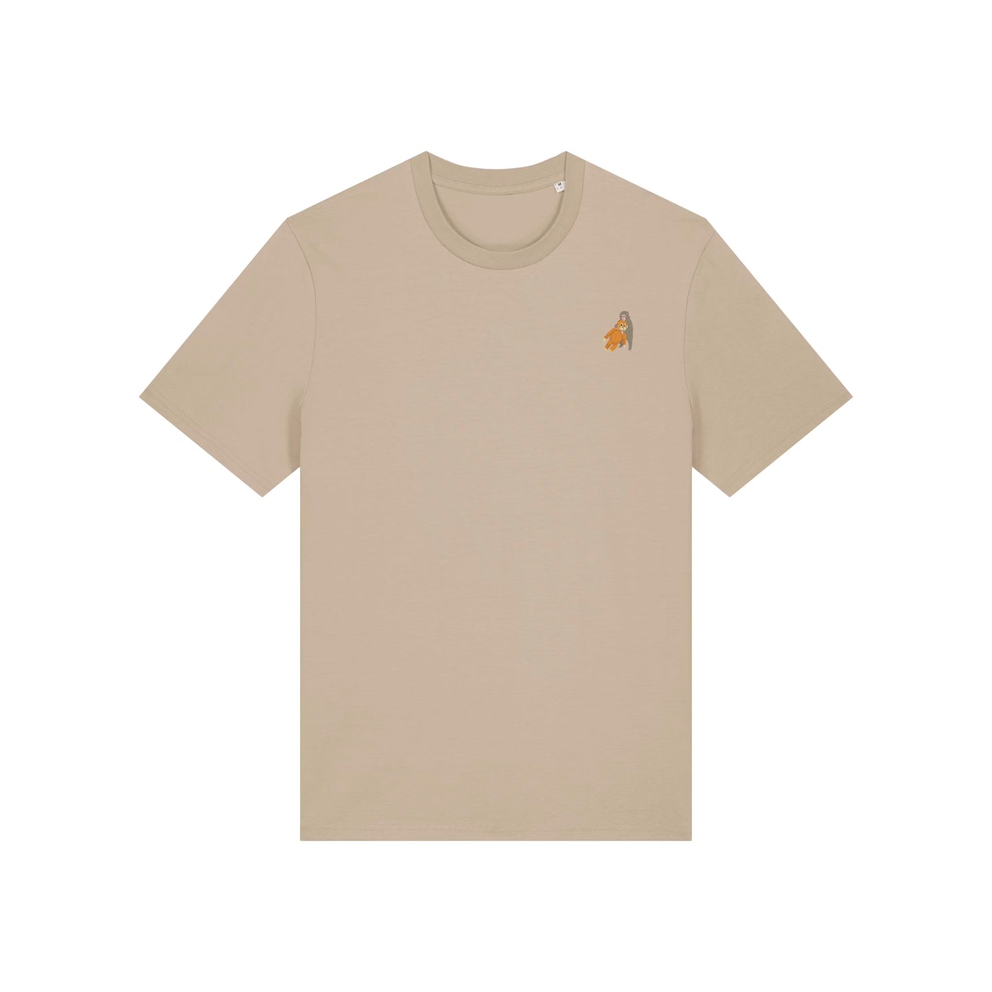 Affen T-Shirt Punch in Desert Dust von Heytoki