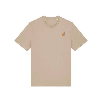Affen T-Shirt Punch in Sandbeige von Heytoki