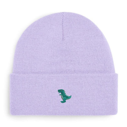 T-Rex Beanie in Lavendel von Heytoki