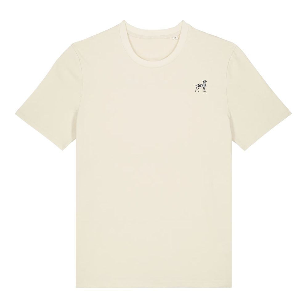 Bio-Baumwolle T-Shirt mit Dalmatiner Print | Heytoki Spirit Animal Serie