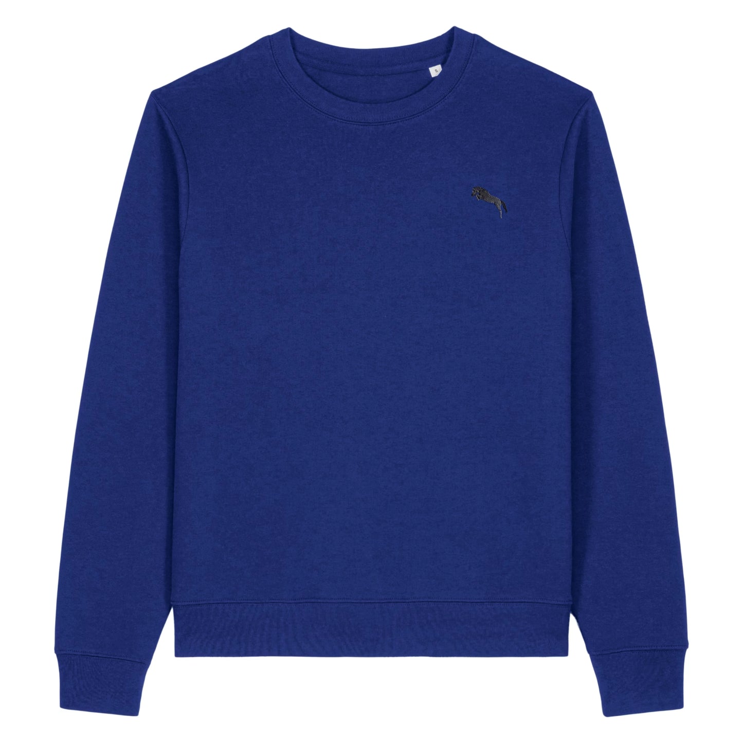 Pferde Sweater Damen Blau