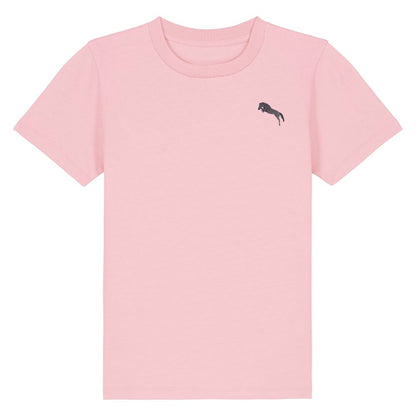 Kids Pferde T-Shirt Hellrosa