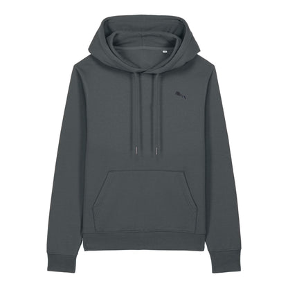 Pferde Hoodie Damen Anthrazit (Anthracite) – Salty Spirit Animal Hoodie