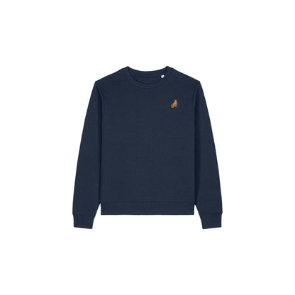 Affe Sweater aus Bio-Baumwolle bestickt | Heytoki