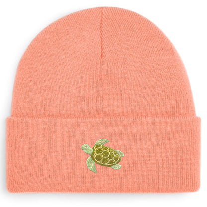 Schildkröte Beanie in Rosé von Heytoki