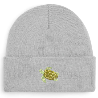 Schildkröte Beanie in Hellgrau von Heytoki