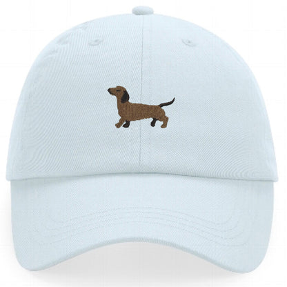 Dackel Cap Pastel in Pastellblau von Heytoki