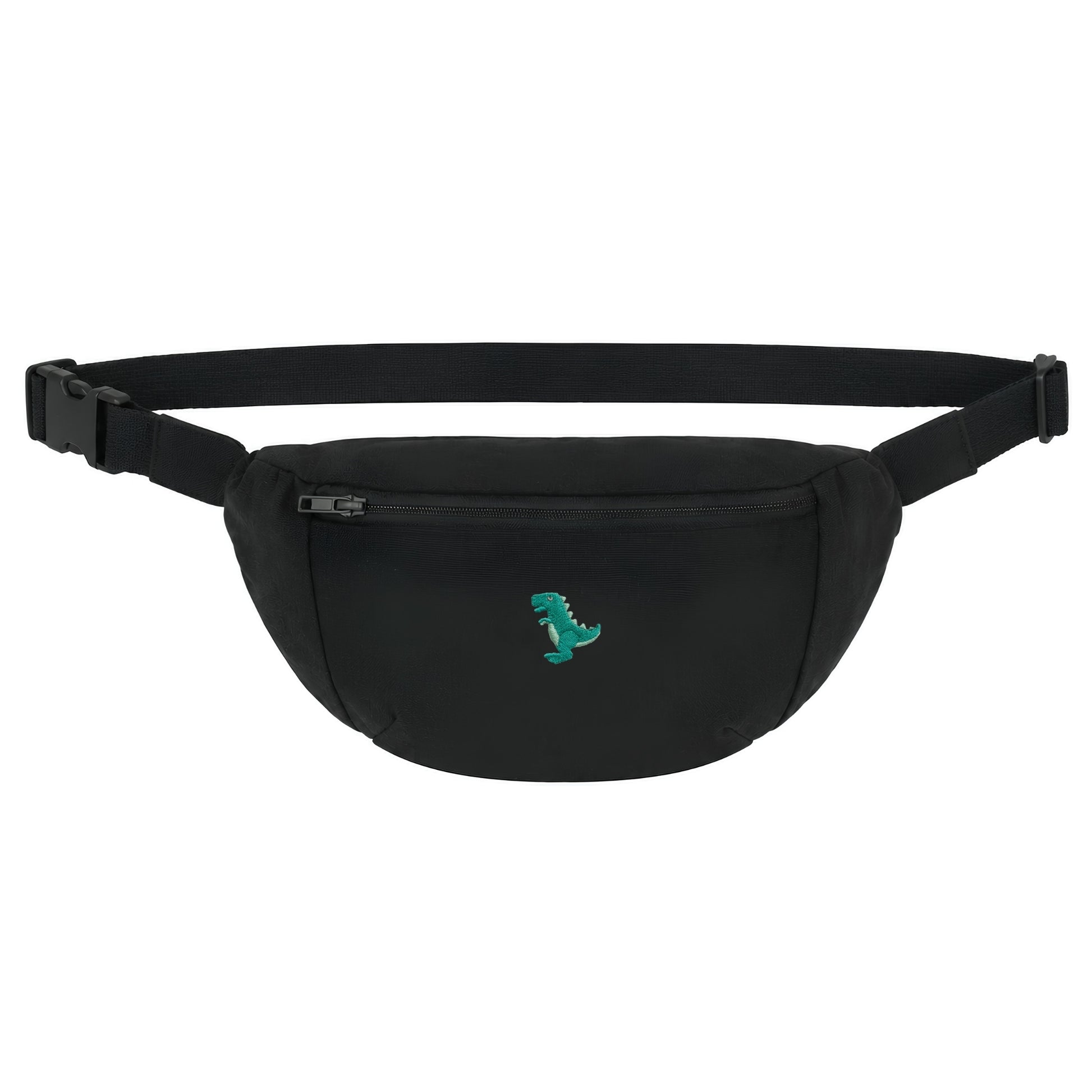 Heytoki Bauchtasche in Black mit gesticktem Dinomotiv