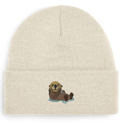 Otter Beanie in Beige von Heytoki
