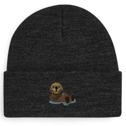 Otter Beanie in Anthrazit von Heytoki