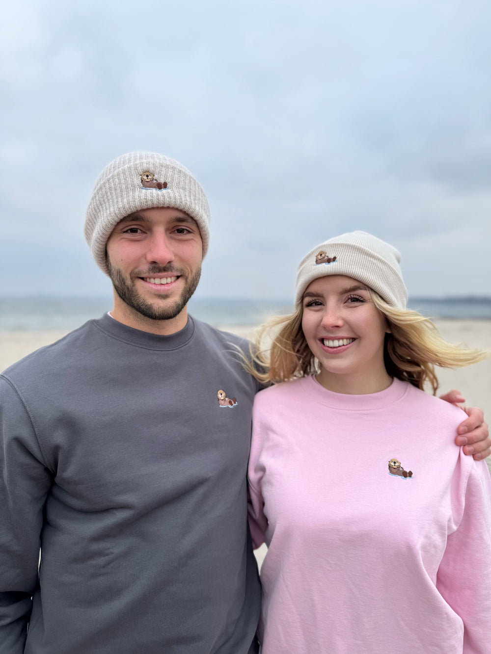 Otter Beanie und Lieblingspulli