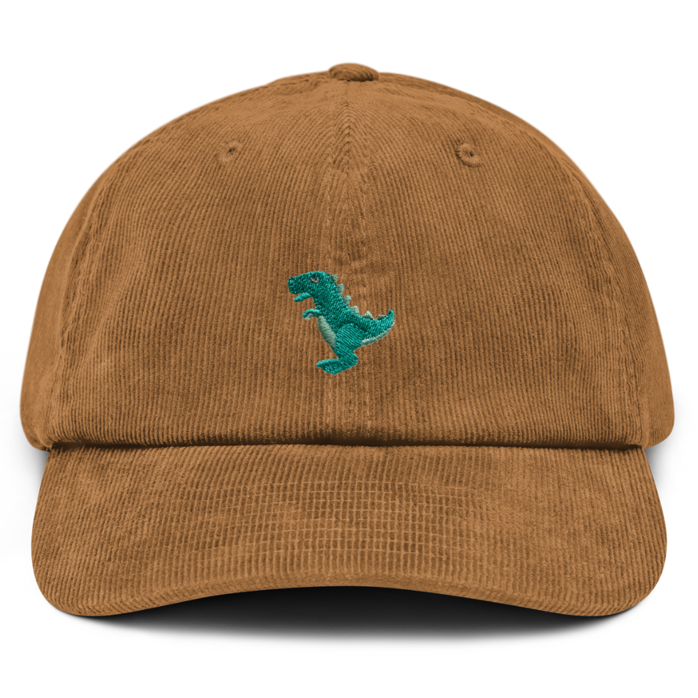 Dino T-Rex Cap Cord in Camel von Heytoki