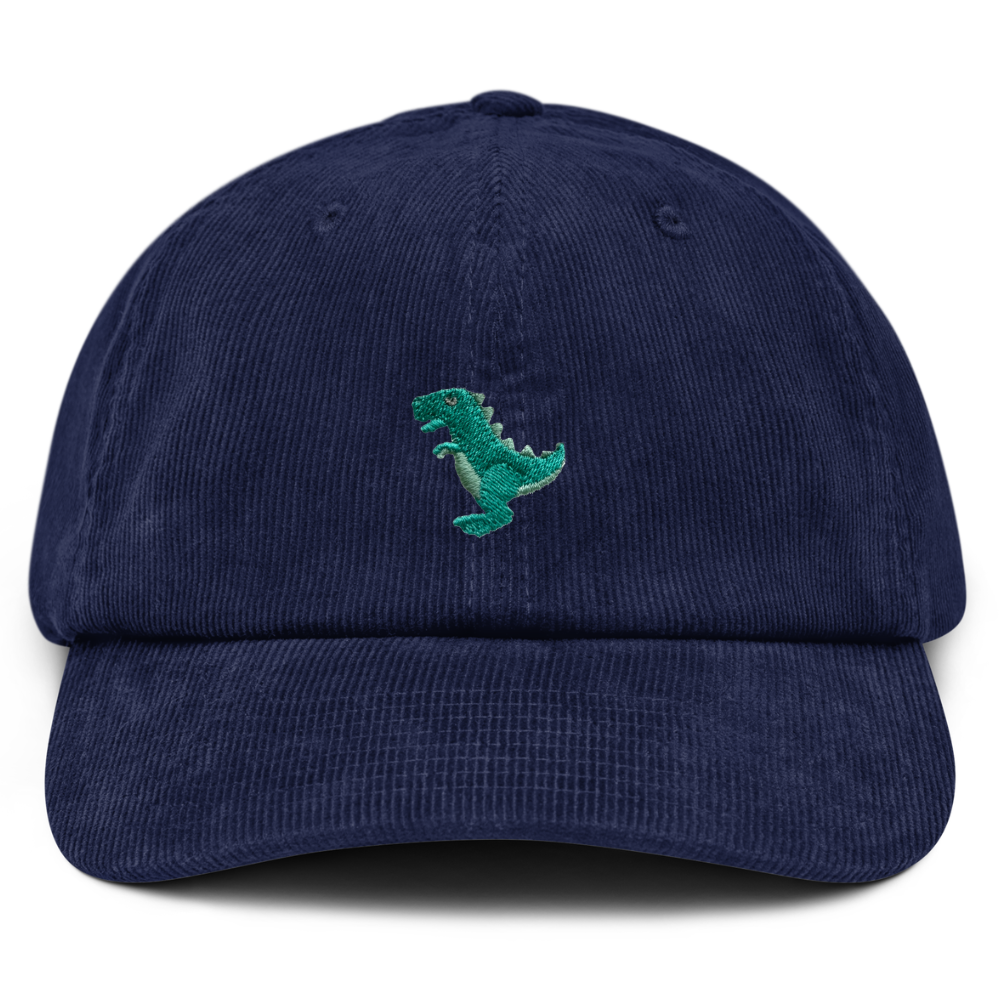 Dino T-Rex Cap Cord in Navy von Heytoki