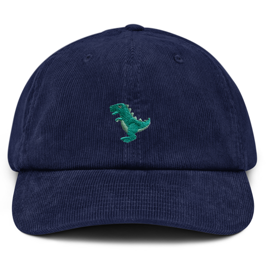 Dino T-Rex Cap Cord in Navy von Heytoki
