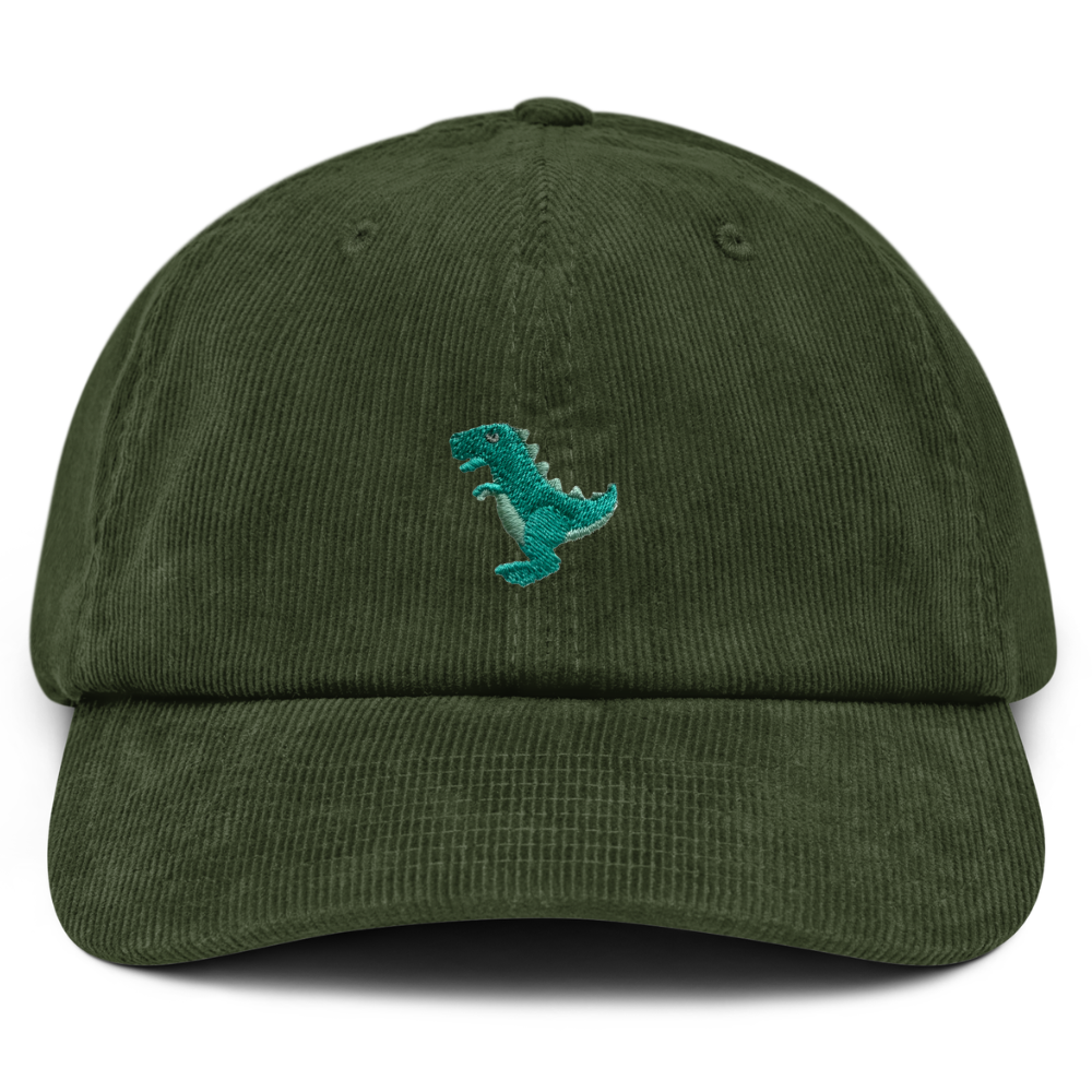 Dino T-Rex Cap Cord in Olive von Heytoki