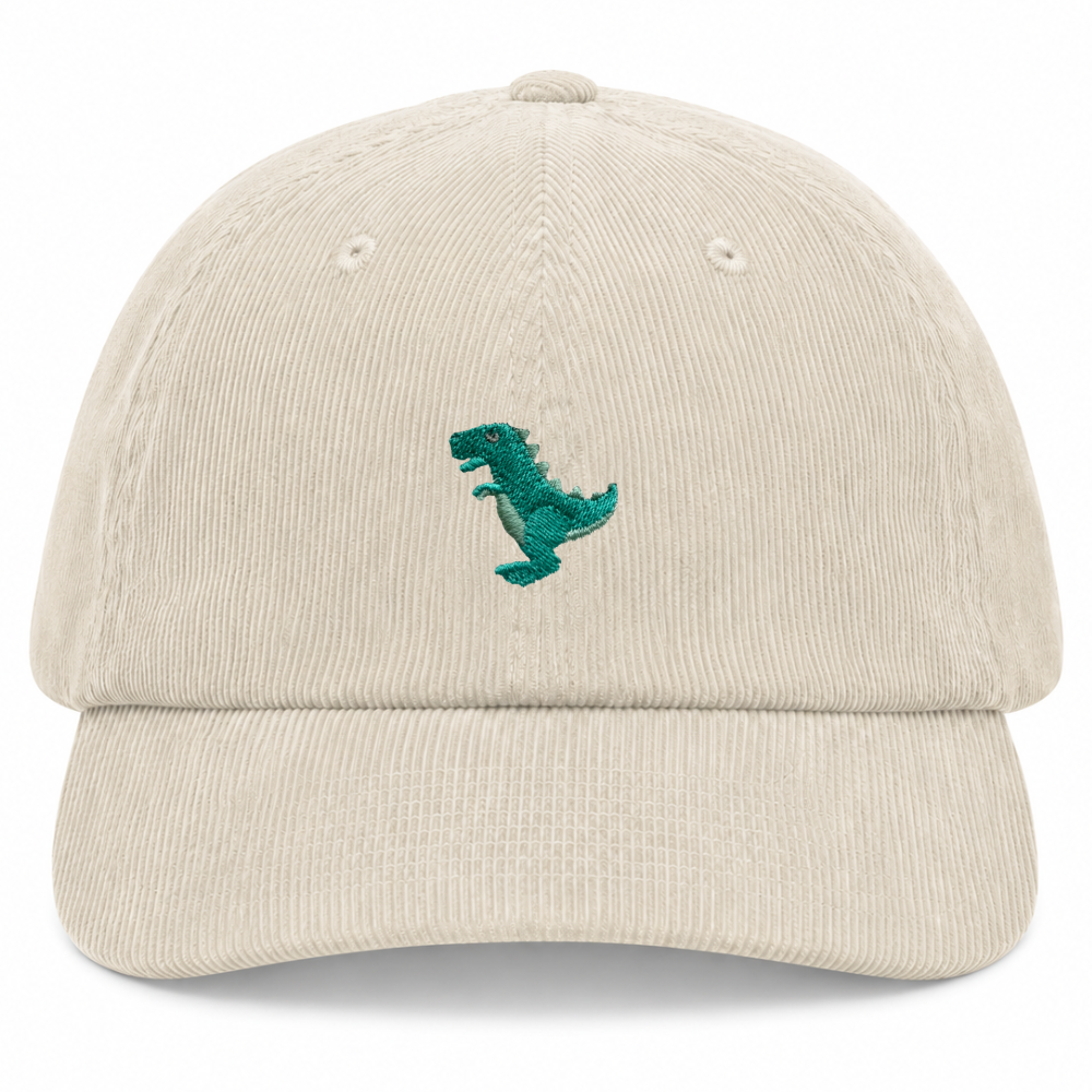 Dino T-Rex Cap Cord in Stone von Heytoki