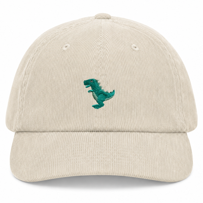 Dino T-Rex Cap Cord in Stone von Heytoki