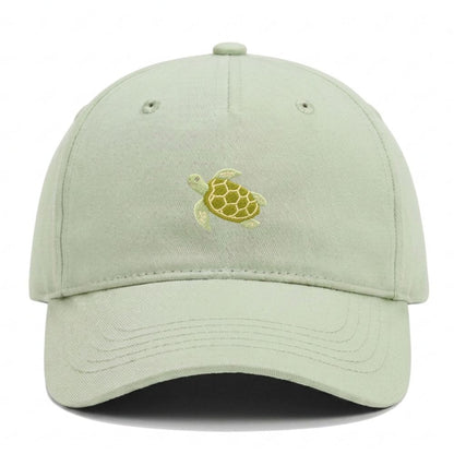 Kids Schildkröte Cap aus Bio-Baumwolle in Pastellmint von Heytoki