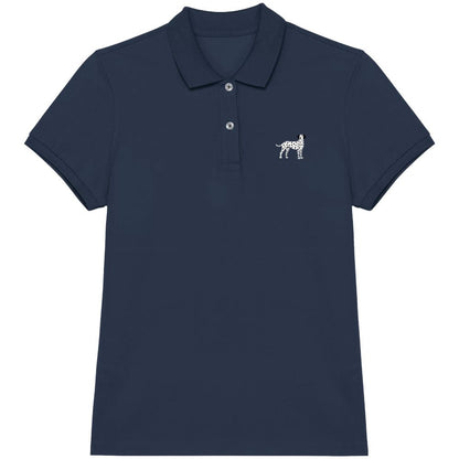 Dalmatiner Polo-Shirt aus Bio-Baumwolle Damen von Heytoki