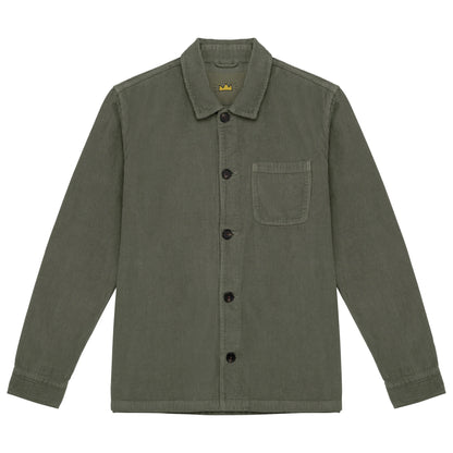 Cord Jacke aus Bio-Baumwolle in Khaki Gewaschen von Heytoki