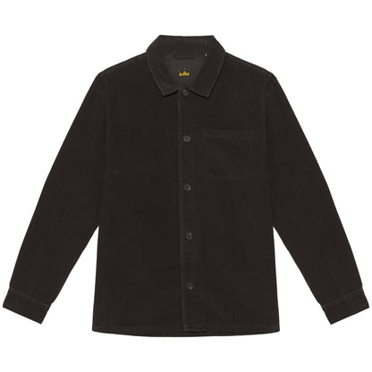 Cord Jacke aus Bio-Baumwolle in Schwarz Gewaschen von Heytoki