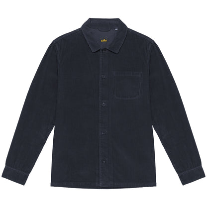 Cord Jacke aus Bio-Baumwolle in Dunkelblau Gewaschen von Heytoki