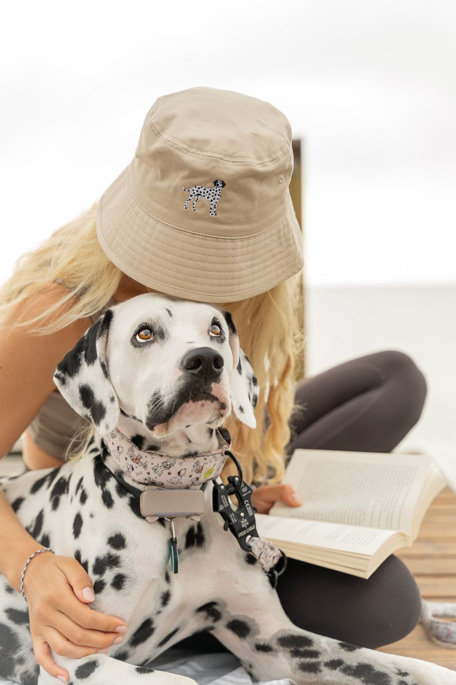 Fischerhut Dalmatiner aus Bio-Baumwolle von Heytoki