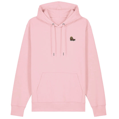 Otter Hoodie aus Bio-Baumwolle in Hellrosa von Heytoki