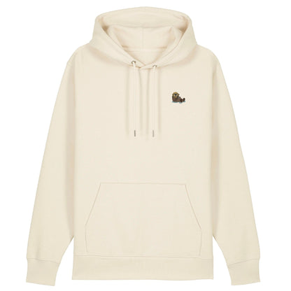 Otter Hoodie aus Bio-Baumwolle in Naturweiß von Heytoki