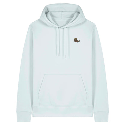 Otter Hoodie aus Bio-Baumwolle in Hellblau von Heytoki