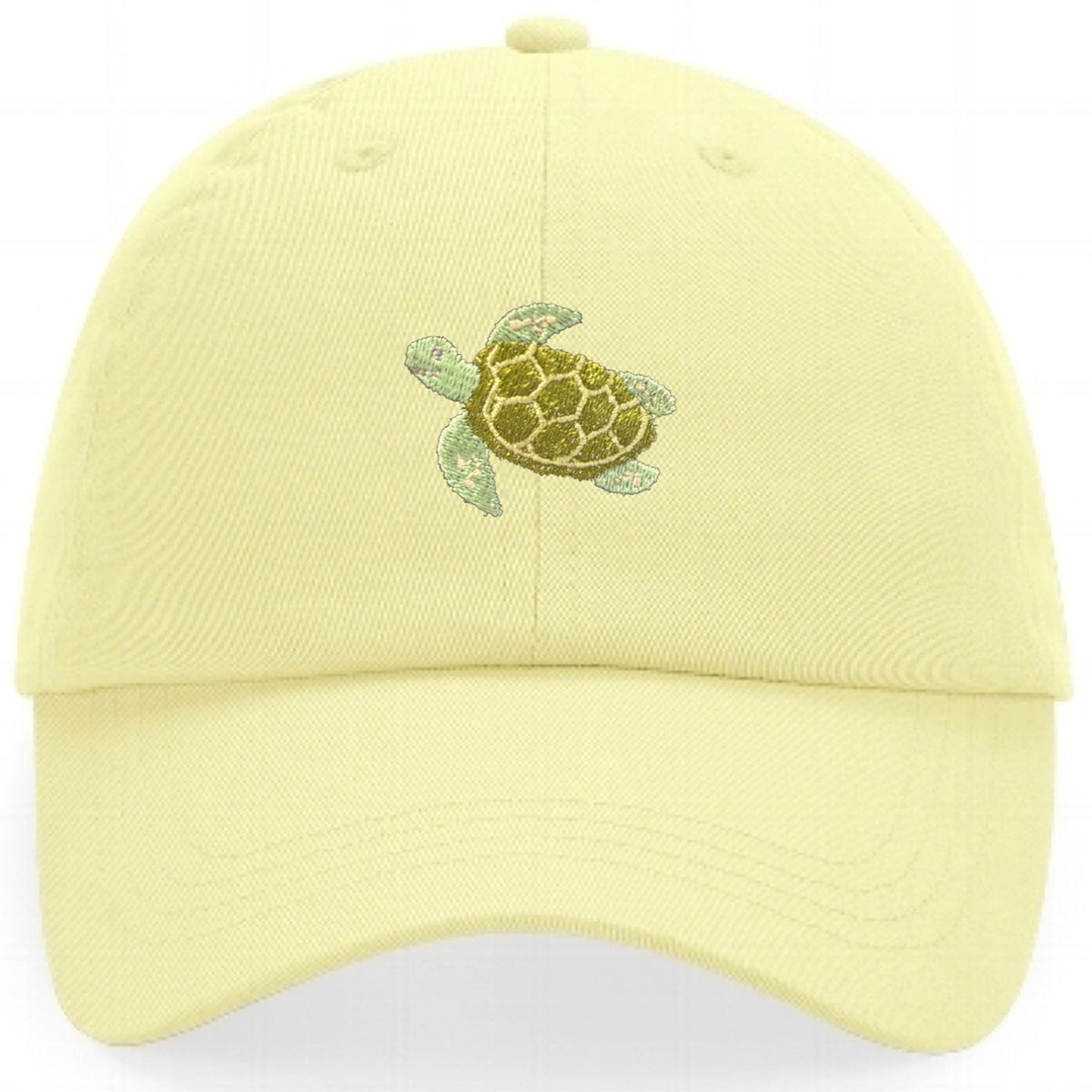 Schildkröte Cap Pastel in Pastellgelb von Heytoki