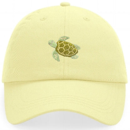 Schildkröte Cap Pastel in Pastellgelb von Heytoki