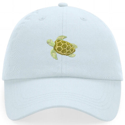 Schildkröte Cap Pastel in Pastellblau von Heytoki