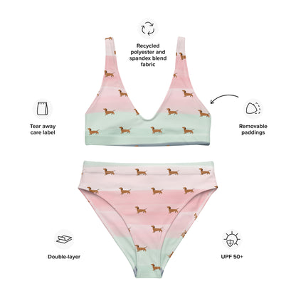 Dackel Bikini Recycled von Heytoki