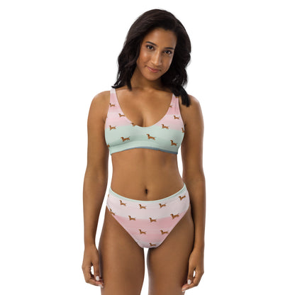 Dackel Bikini Recycled von Heytoki