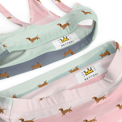 Dackel Bikini Recycled von Heytoki